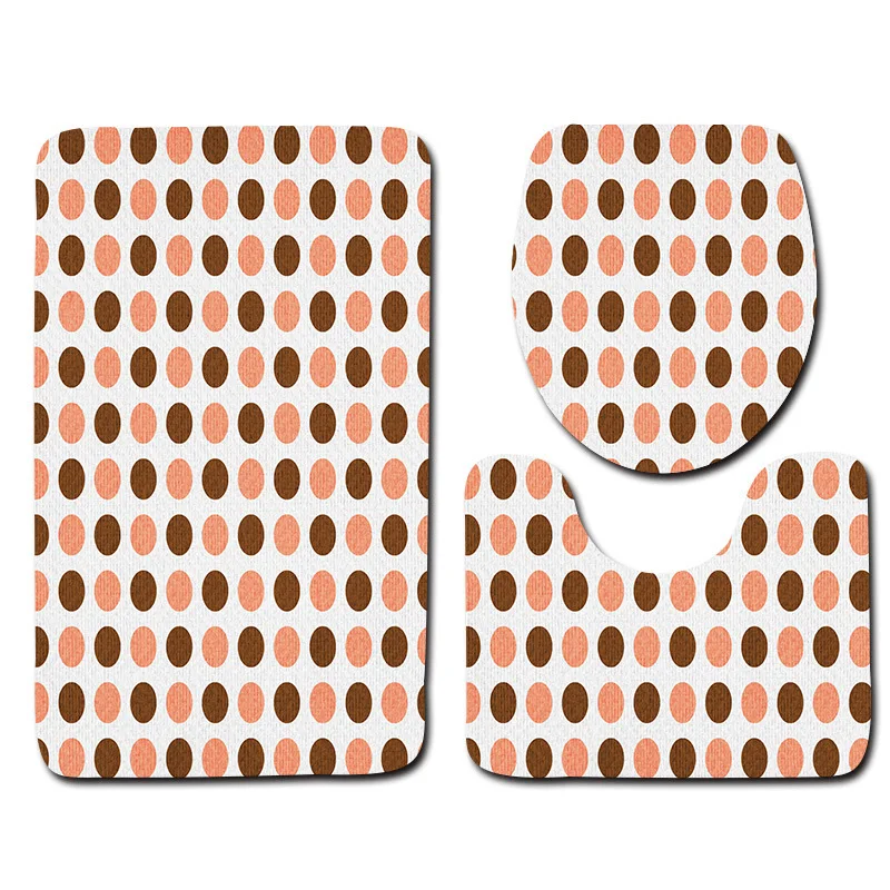 Zeegle скандинавский стиль коврик для ванной домашний декор узор в горошек санузел