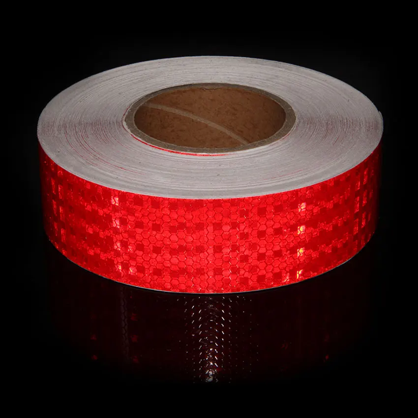 

5cmx50m Reflective Stickers Bike Parts Moto Accessories For Bicycles Decorative Film PVC Tapes Stickers In Bike Wheel Reflector