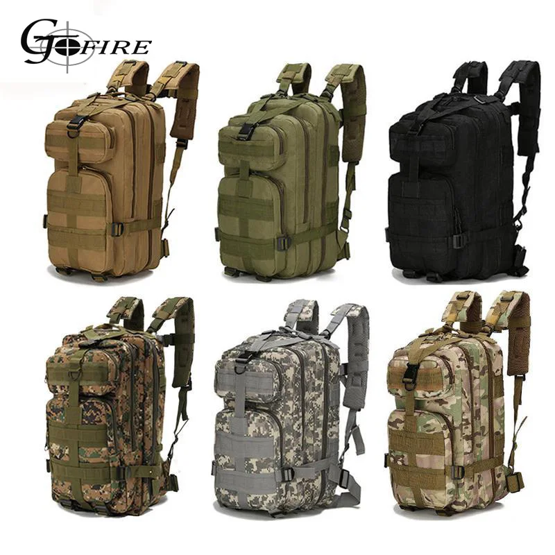 

1000D Nylon Tactical Military Backpack Waterproof Army Bag Outdoor Sports Rucksack Camping Hiking Fishing Hunting 30L Bag