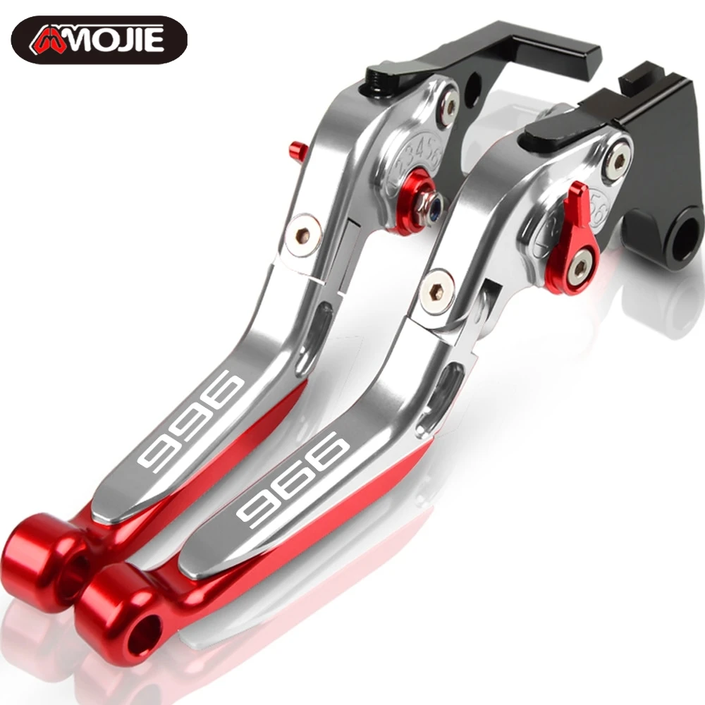 

Motorcycle handbrake Folding Extendable Moto Adjustable Clutch Brake Levers For DUCATI 996 998 B S R 1999 2000 2001 2002 2003