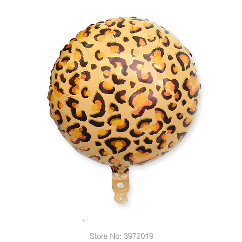 50pcs18inch животные печати фольги шары День рождения Свадебные украшения баллоны с