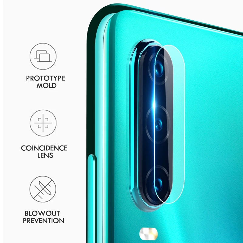 3-в-1 чехол+ Камера ззащитное стекло на p30 лайт Huawei-P30-Lite P30 Pro стекло Экран протектор huawei p smart z стекло p30pro полное покрытие стекло на хуавей P30 лайт стекло huawei p30 lite 3D стекло - Цвет: Camera Glass Only