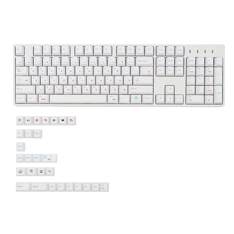 

132 Keys PBT Keycaps Cherry Profile DYE-SUB for cherry MX Switch 1.5U 1.75U 2U Shift 6.25U Spacebar Mechanical Keyboard