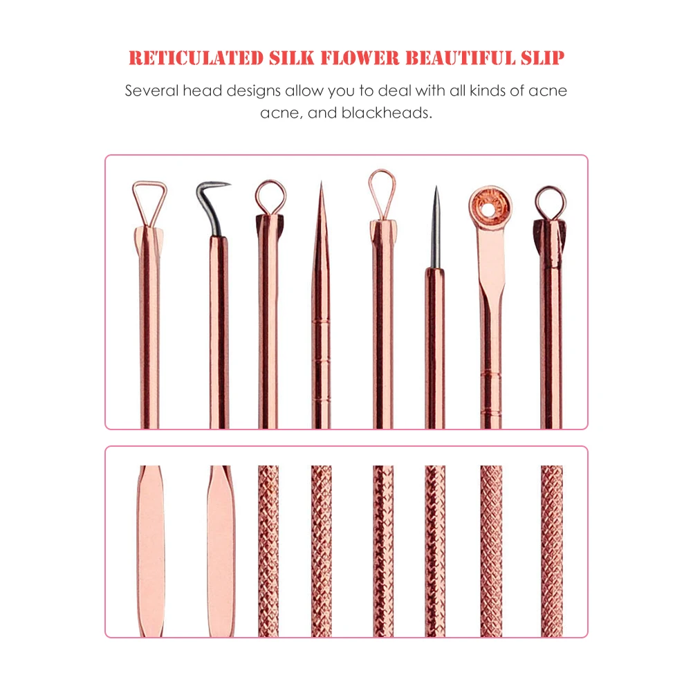 4 шт./компл. Угри Comedone акне прыщей инструмент для удаления Blackhead Инструменты ухода