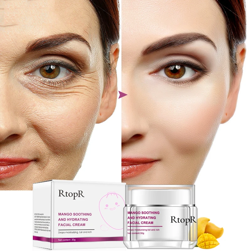 Манго увлажняющий крем для лица против морщин анти старение Отбеливание жидкие