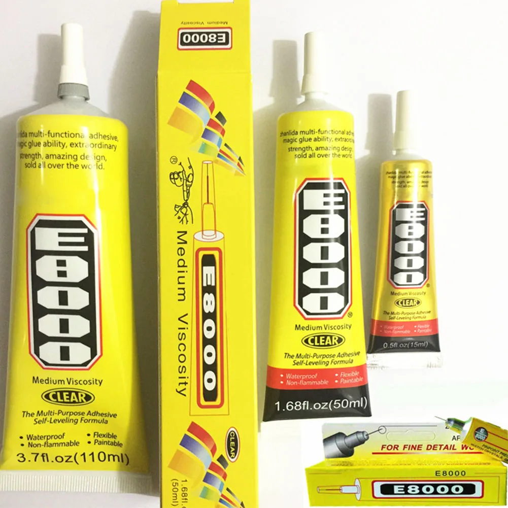 

Clear Liquid Glue Instant Earphone Clothes Seal Leather Adhesive Home Supplies Stationery Jewelry Office Fabric Phone Screen
