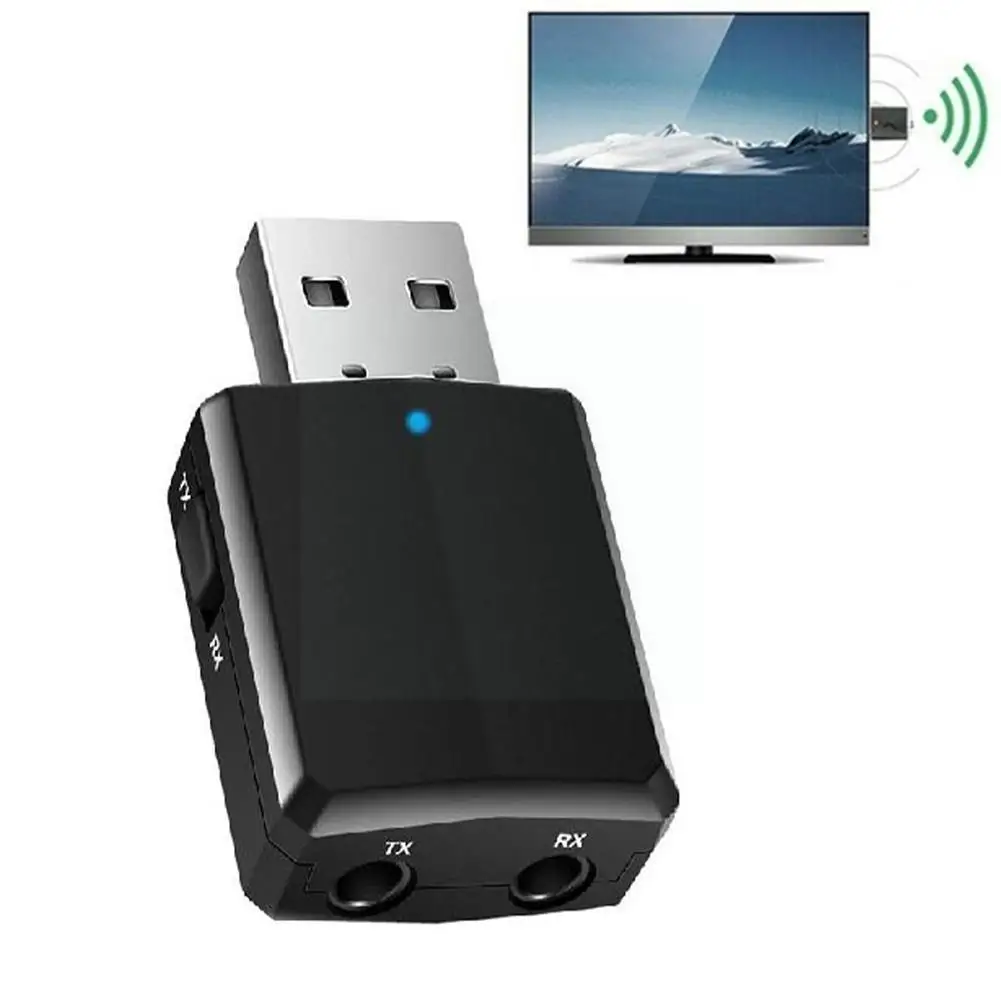 

3 In 1 3.5mm Aux Wireless Adapter Usb Bluetooth-compatible Transmitter R4p2 Tv Audio Headphones Car Stereo Home 5.0 Receive Q6Z3