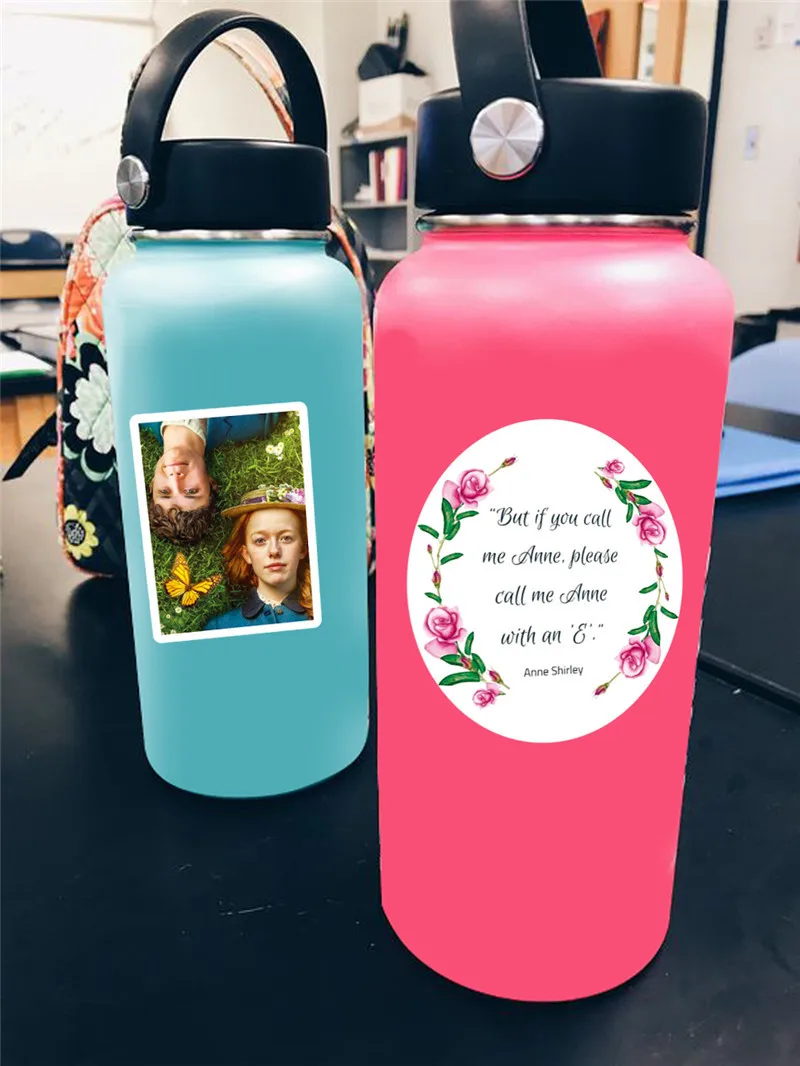 Креативные значки rancirte R1086 50 шт./компл. Анна декоративные наклейки в мультяшном