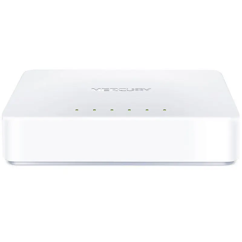 Оригинальный сетевой коммутатор MERCURY Mini S105C 5 портов RJ45 100 Мбит/с настольный