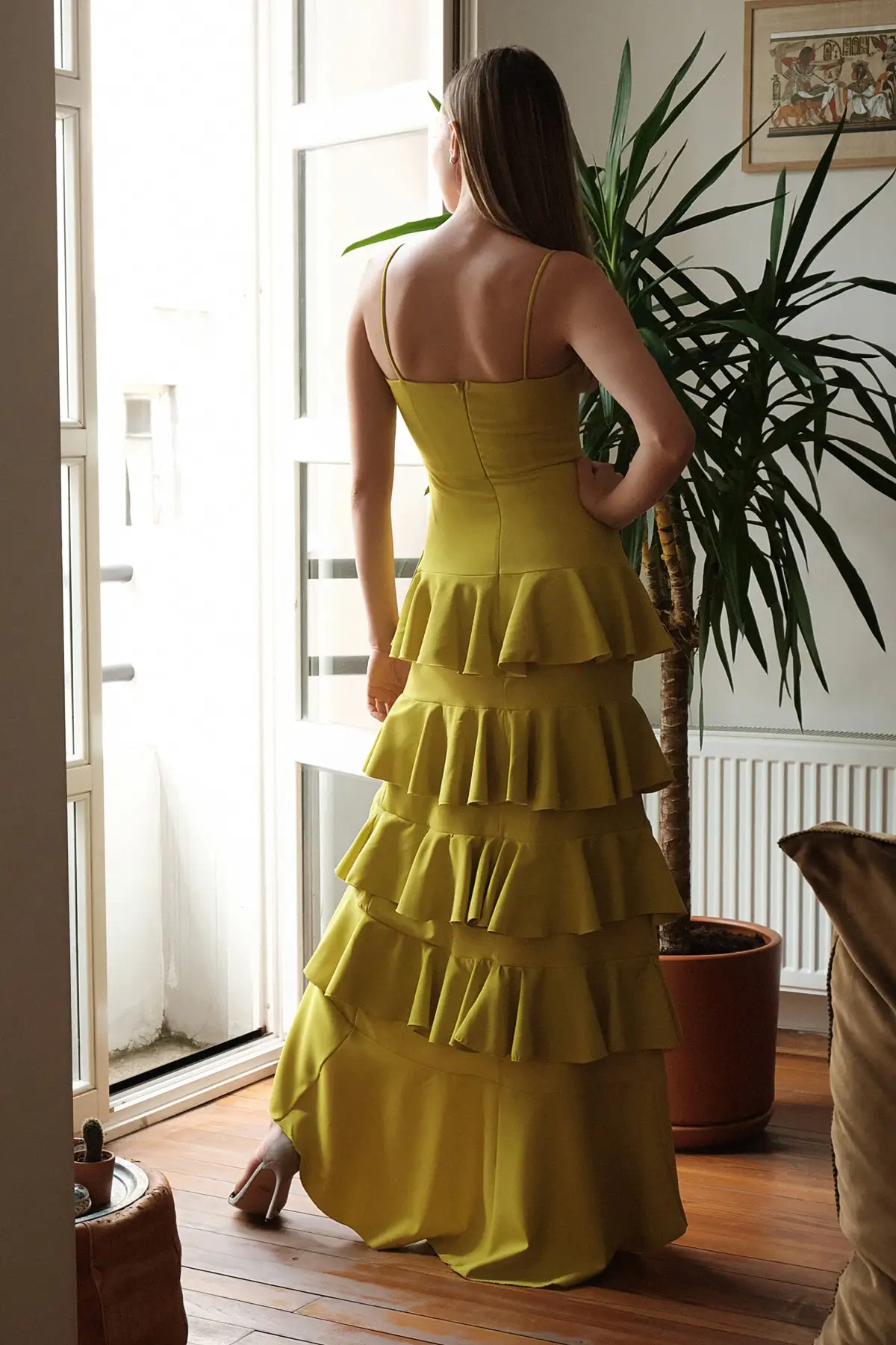 

Trendyol Flounces Evening & Prom Gown TPRSS20AE0296