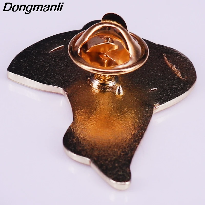 L2604 креативные Значки из фильма милая эмалированная брошь с зелеными листьями