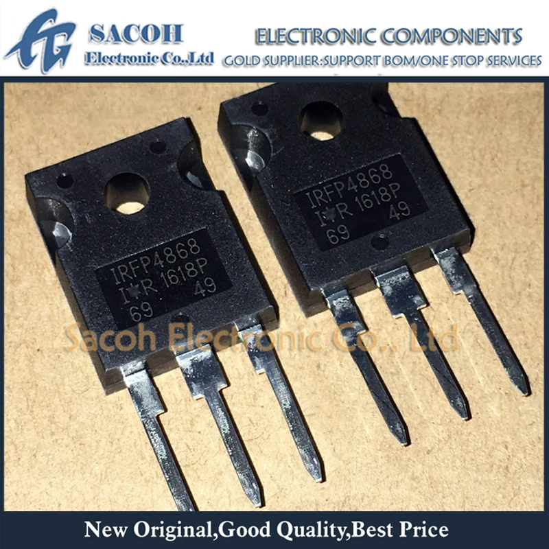 10 шт. транзистор IRFP4868PBF IRFP4868 4868 TO-247 70A 300V Power MOSFET | Электроника