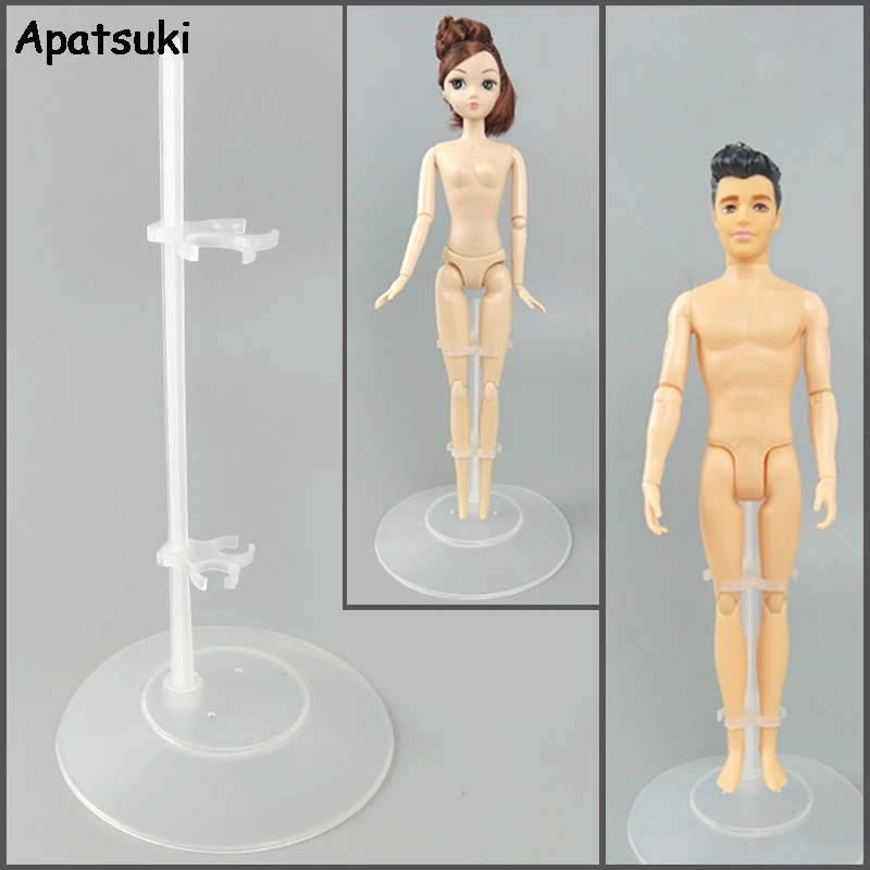 

Transparent Dolls Stand Support for Barbie Dolls Adjustable Girls Prop Up Mannequin Model Display Holder For Ken Boy Doll