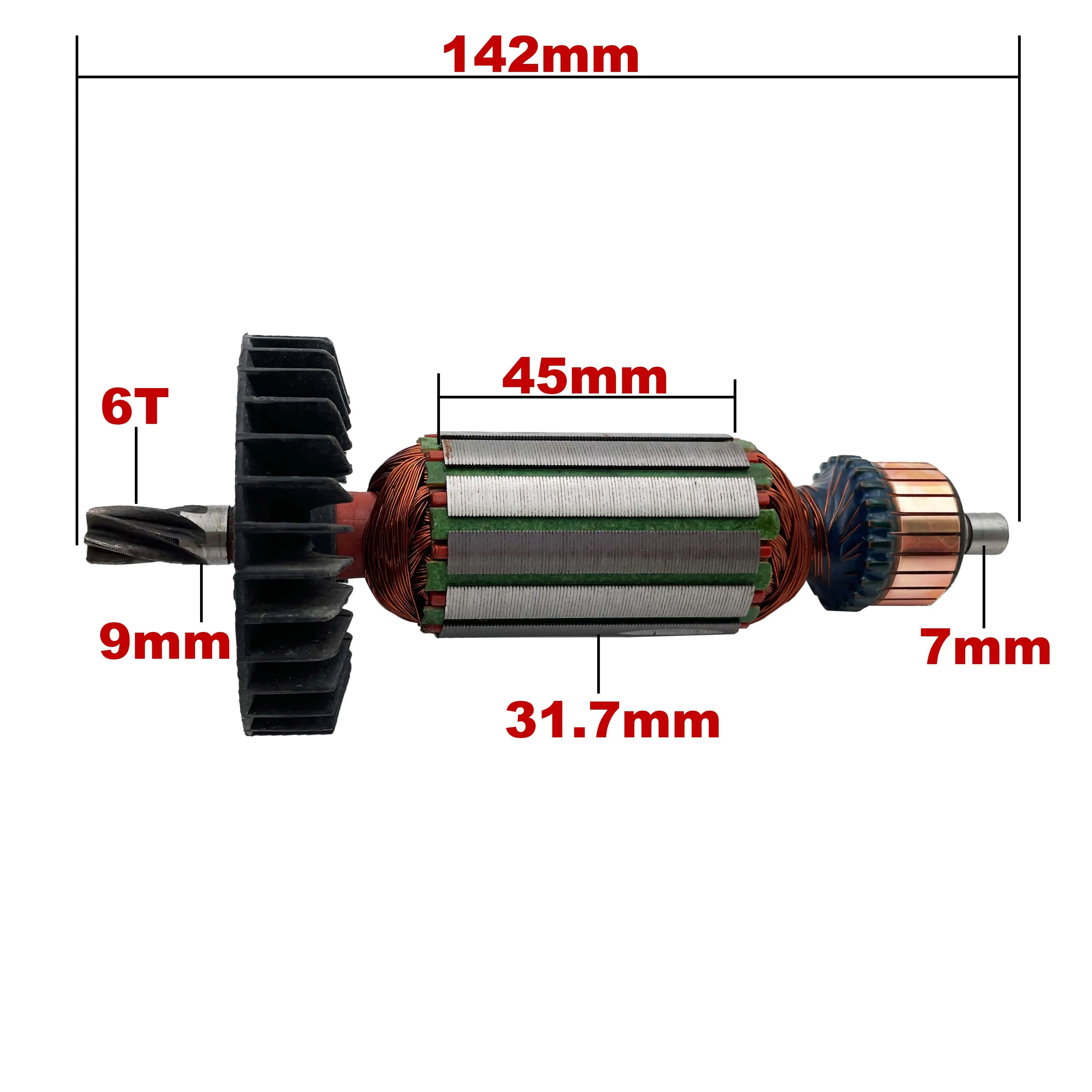 AC220V-240V Якорь ротор статор замена для Makita Перфоратор HR2410 HR2420