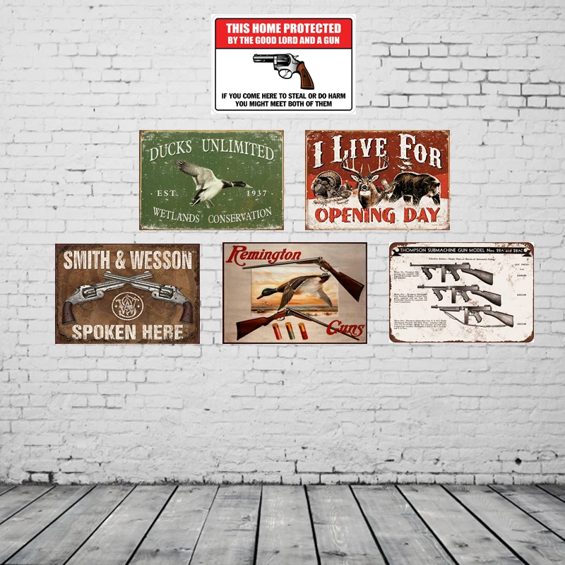 Винтажные предупреждающие оловянные знаки не нарушающие границы вывески для