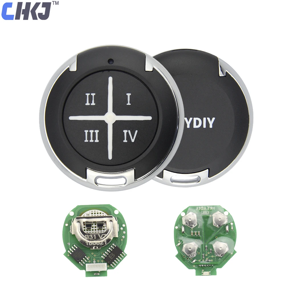 CHKJ 4 кнопки Общие двери гаража дистанционного управления B31 KEYDIY для KD900 URG200 KD X2/KD