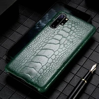 genuine ostrich foot leather case for samsung galaxy note 20 10 plus 9 8 s20 ultra s8 s9 s10 s20 plus a50 a70 a71 a51 a41 a20e