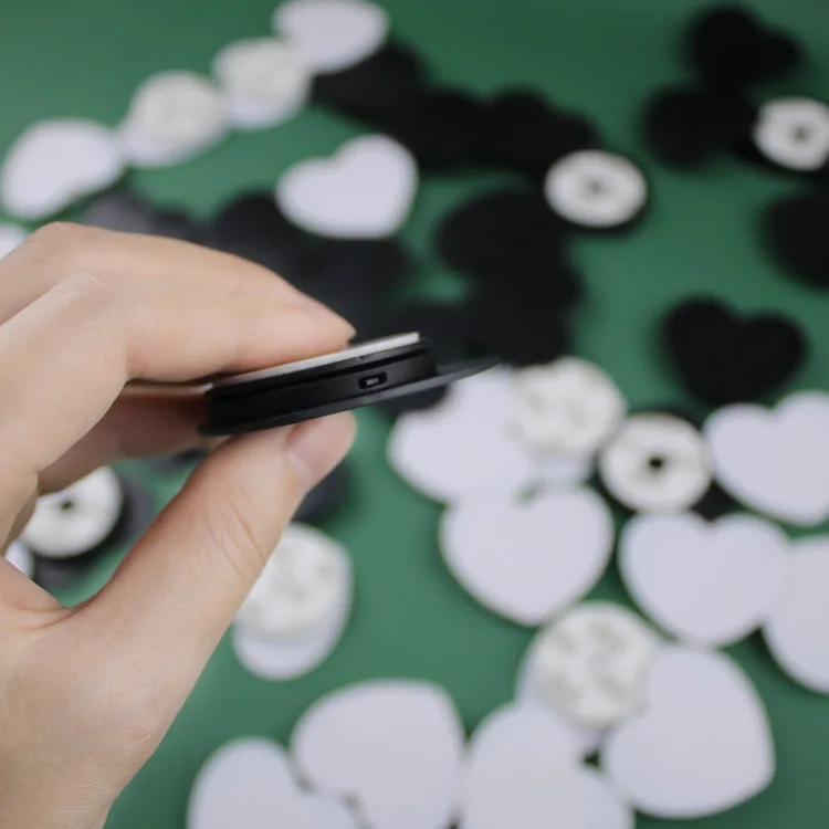 2 шт сердце плоский пустой Материал Мобильный телефон складной растягивающийся