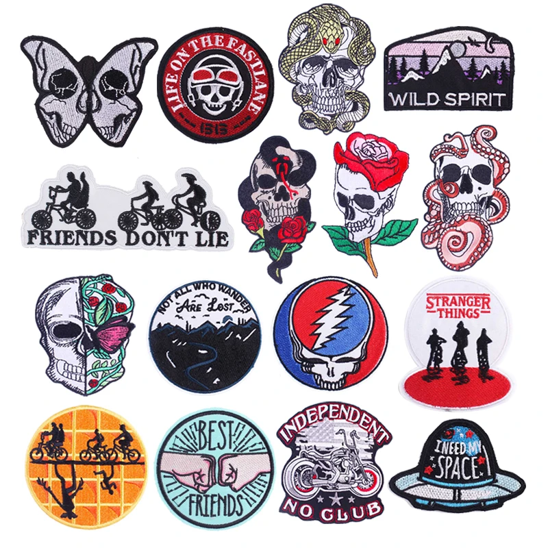 Приклеивающиеся нашивки для одежды Новое поступление из фильма очень странные