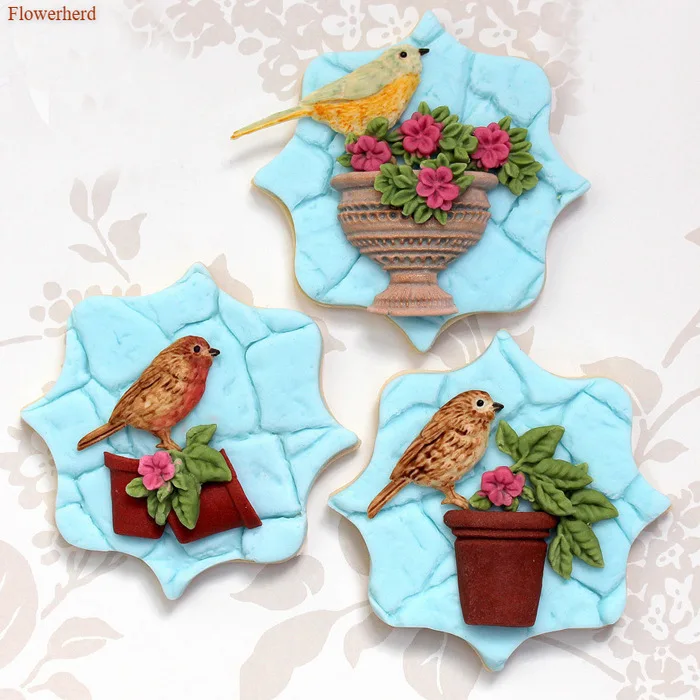 Инновационная форма для торта в виде птицы сливы помадки шоколадная сделай сам