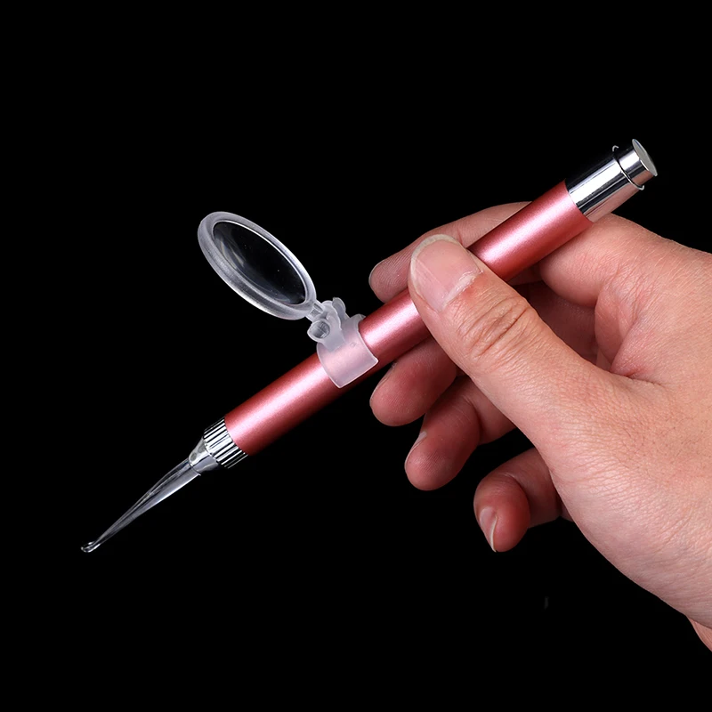 

Светодиодный фонарик для чистки ушей и воска, эндоскоп, инструмент-ложка