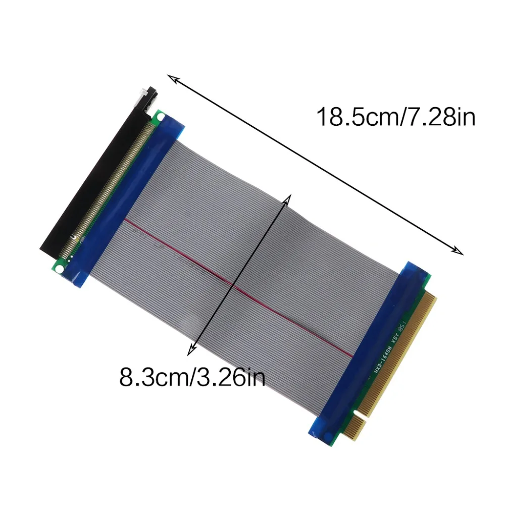 Высокое качество Новый PCIe 16X PCI Express PCI-E к переходник расширитель карты гибкий