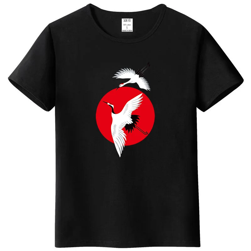 Летняя уличная одежда Camisetas Harajuku удобная мужская футболка унисекс для мужчин