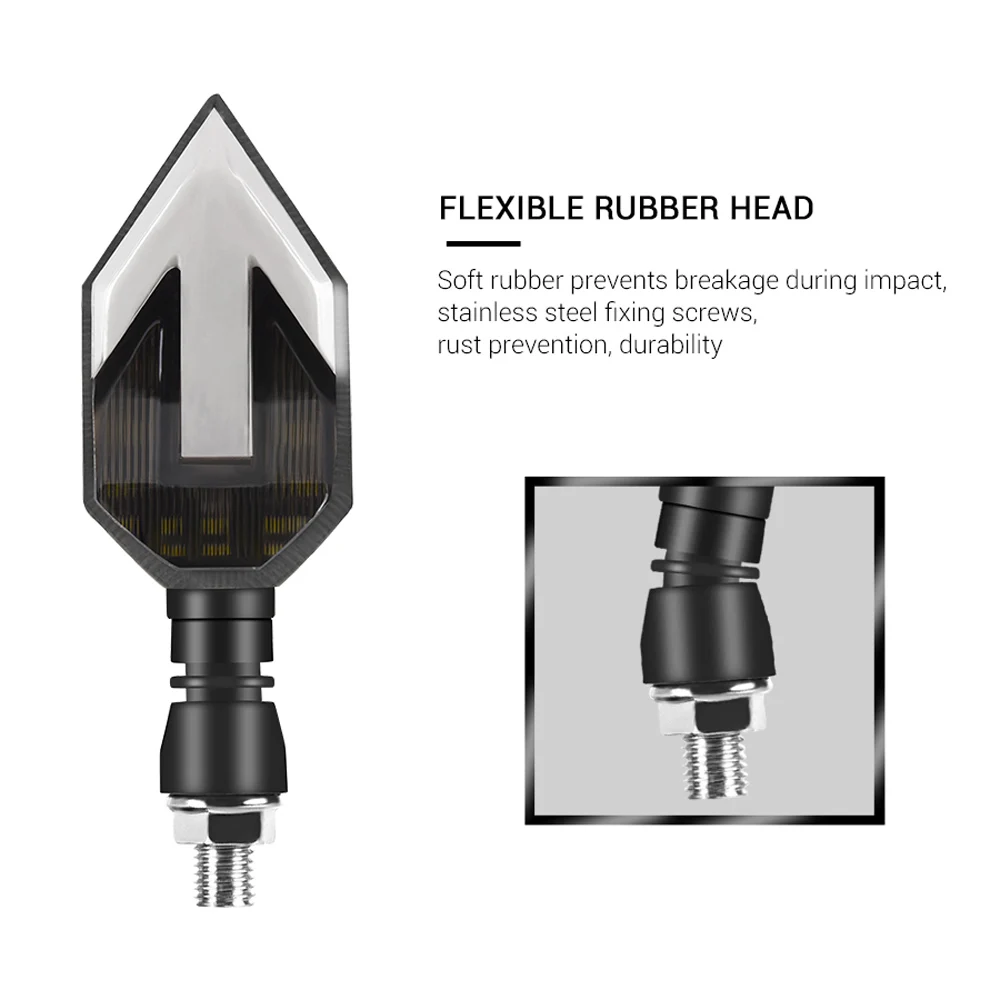 U-образсветильник светодиодный указатель поворота для мотоцикла стоп-сигнал