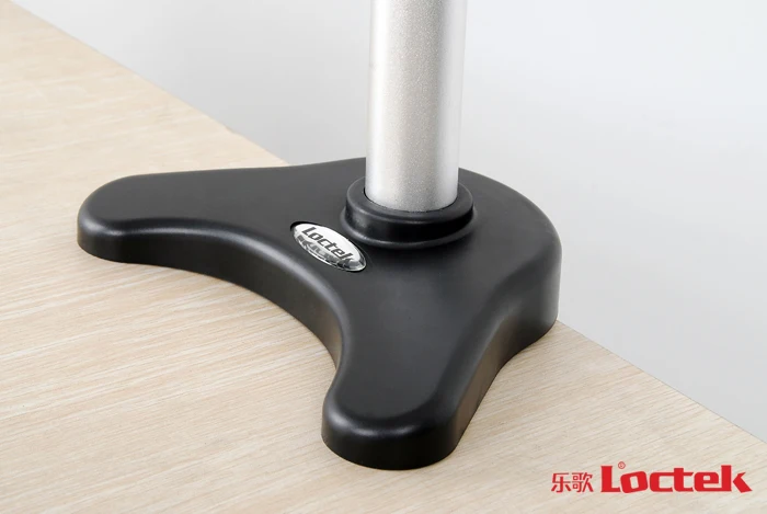 Loctek DLB203 Настольный держатель монитора с двойным экраном полная стойка для