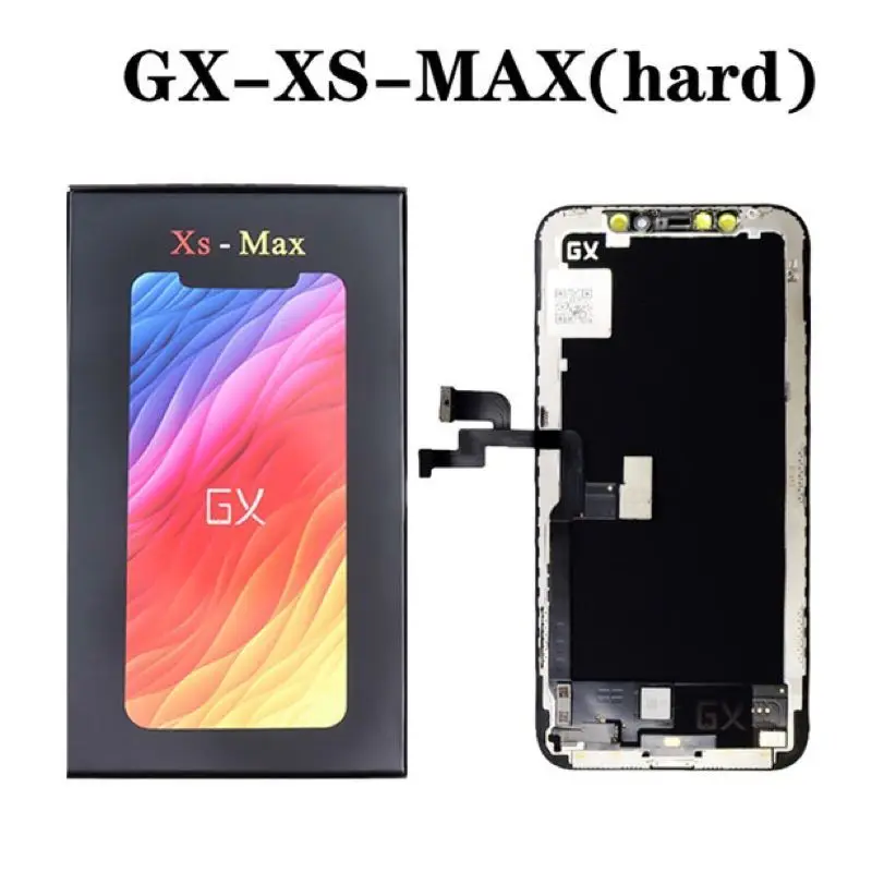 gx soft oled for iphone x xs max lcd display mobile phone 3d touch digitizer assembly replacement screen for iphonex 11 pro oled free global shipping