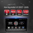 Автомагнитола для Hyundai, мультимедийный видеоплеер на Android 11, с IPS-экраном, HD 1024*600, GPS-навигацией, Wi-Fi, для H1, 2010, 2011, 2012, 2013, 2014
