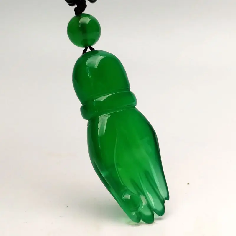 Бутик натуральный поливающий зеленый нефрит миелин фушоу пин-Ань Будда ручной