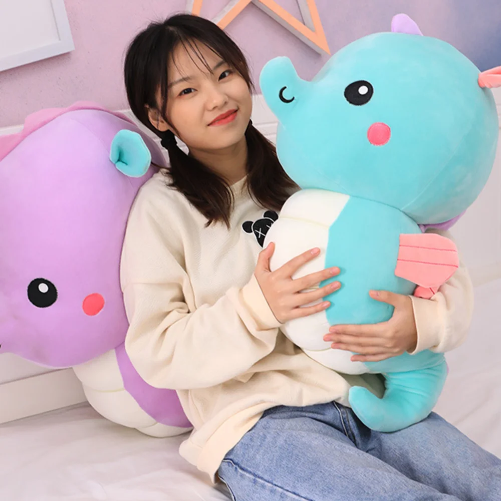 1 шт. Детская плюшевая подушка Морская лошадь|Плюшевые игрушки с подсветкой| |