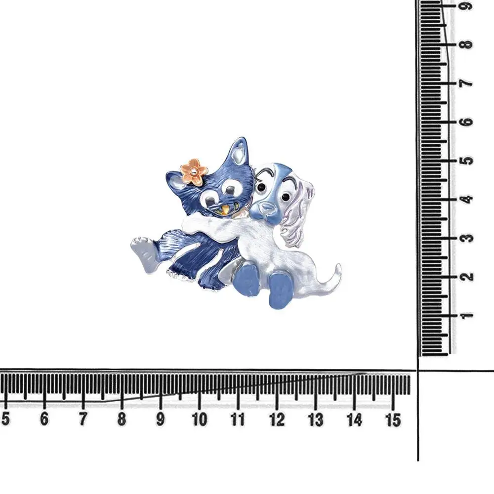 Оригинальный дизайн подарки лучшим друзьям милые кошки и броши в форме собаки