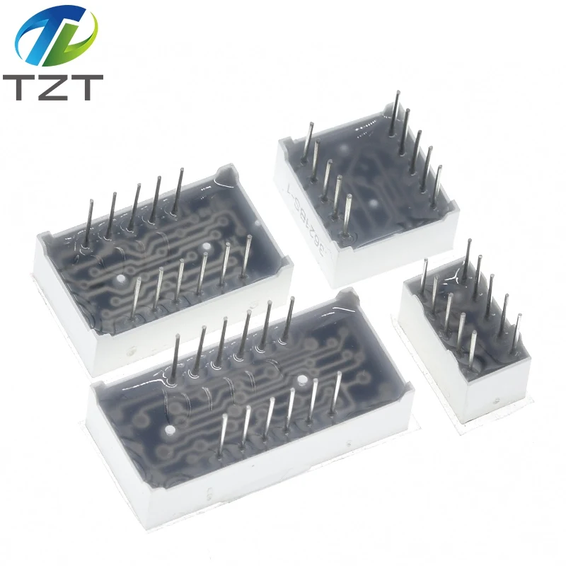 10 шт. 7-сегментный светодиодный дисплей 0 36 дюйма 1 бит/2 бит/3 Бит/4 бит циферблатная