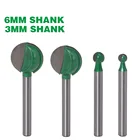 Фреза из карбида вольфрама с хвостовиком 3 мм, 6 мм, 1 шт.