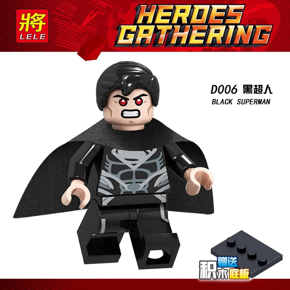 Фигурки Бэтмена Человека паука Железного человека супергероев строительные