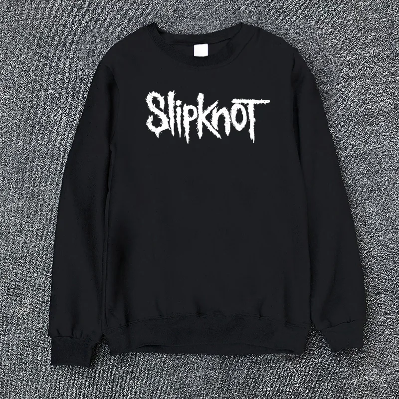 Рок группа для мужчин и женщин Группа Slipknot хип хоп Уличная толстовки хлопок с