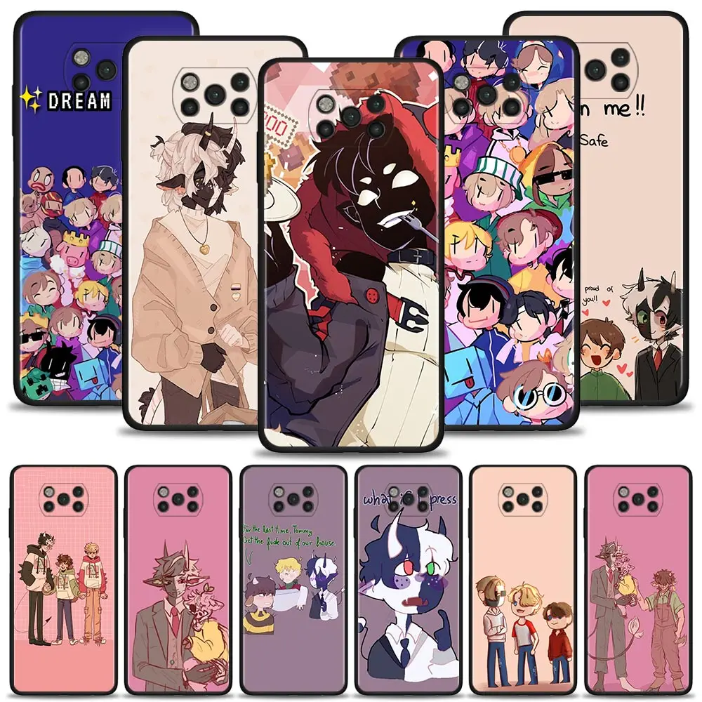 

Case For Xiaomi Poco X3 NFC F3 GT M3 Pro 5G Pocophone F1 Note 10 Civi 11T 10T Pro 11 Lite 5G 9T Cover Dream Smp Ranboo