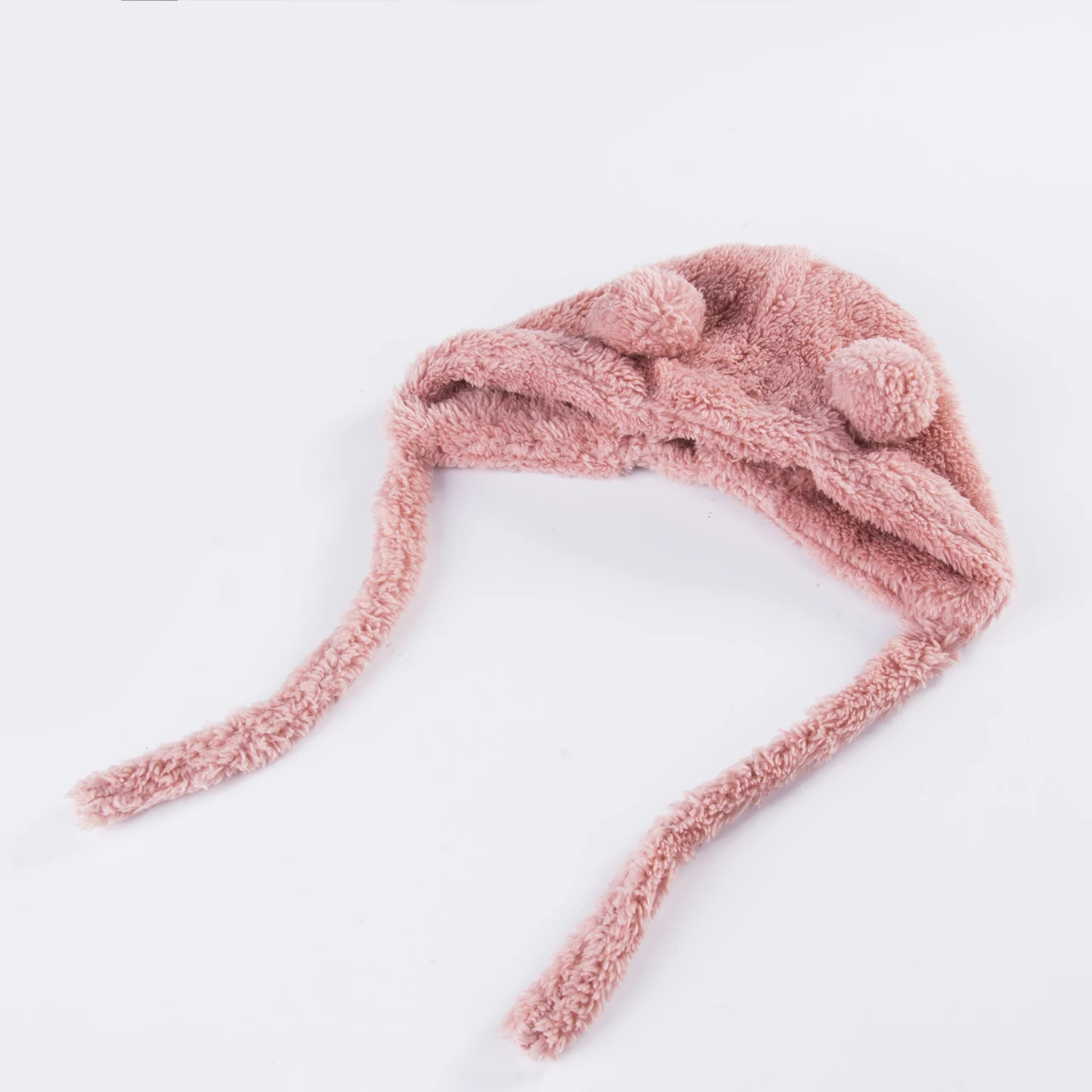 Зимняя теплая шапка для новорожденных девочек и мальчиков шапки-бини малышей