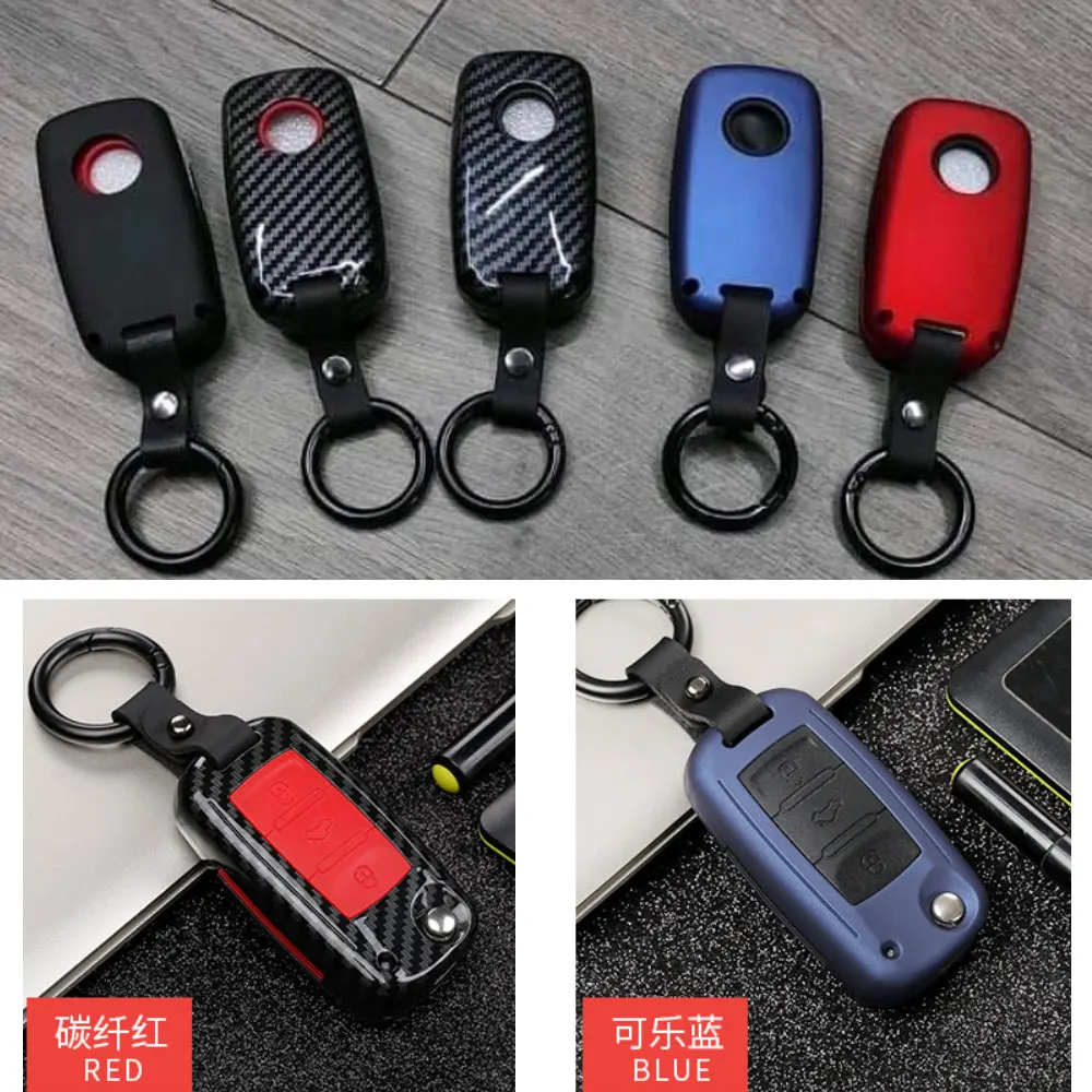 

For Volkswagen VW Polo Golf 4 3 6 5 6 MK6 Passat B5 B6 B8 B7 Touran Bora Tiguan Jetta Lavida Skoda Octavia Car Key Case Cover