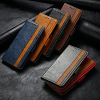 pu leather flip phone case for samsung galaxy s21 s20 fe s10 plus note 20 ultra tpu bumper cover wallet card slots stand case