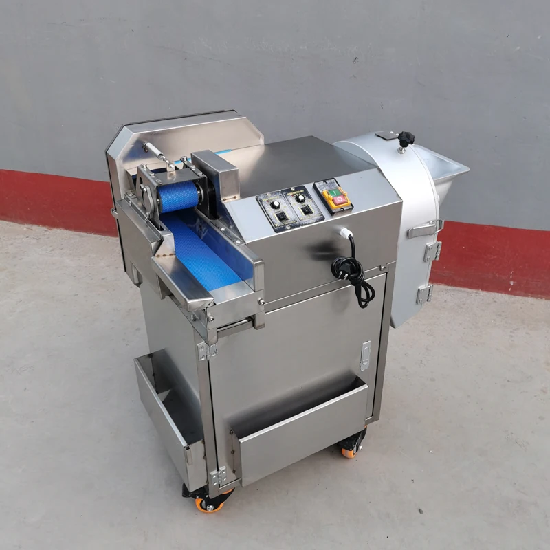 

Electric Onion Slicer Machine Commercial Vegetable Cutter Machine Potato Ginger Shredder Dicing Machine
