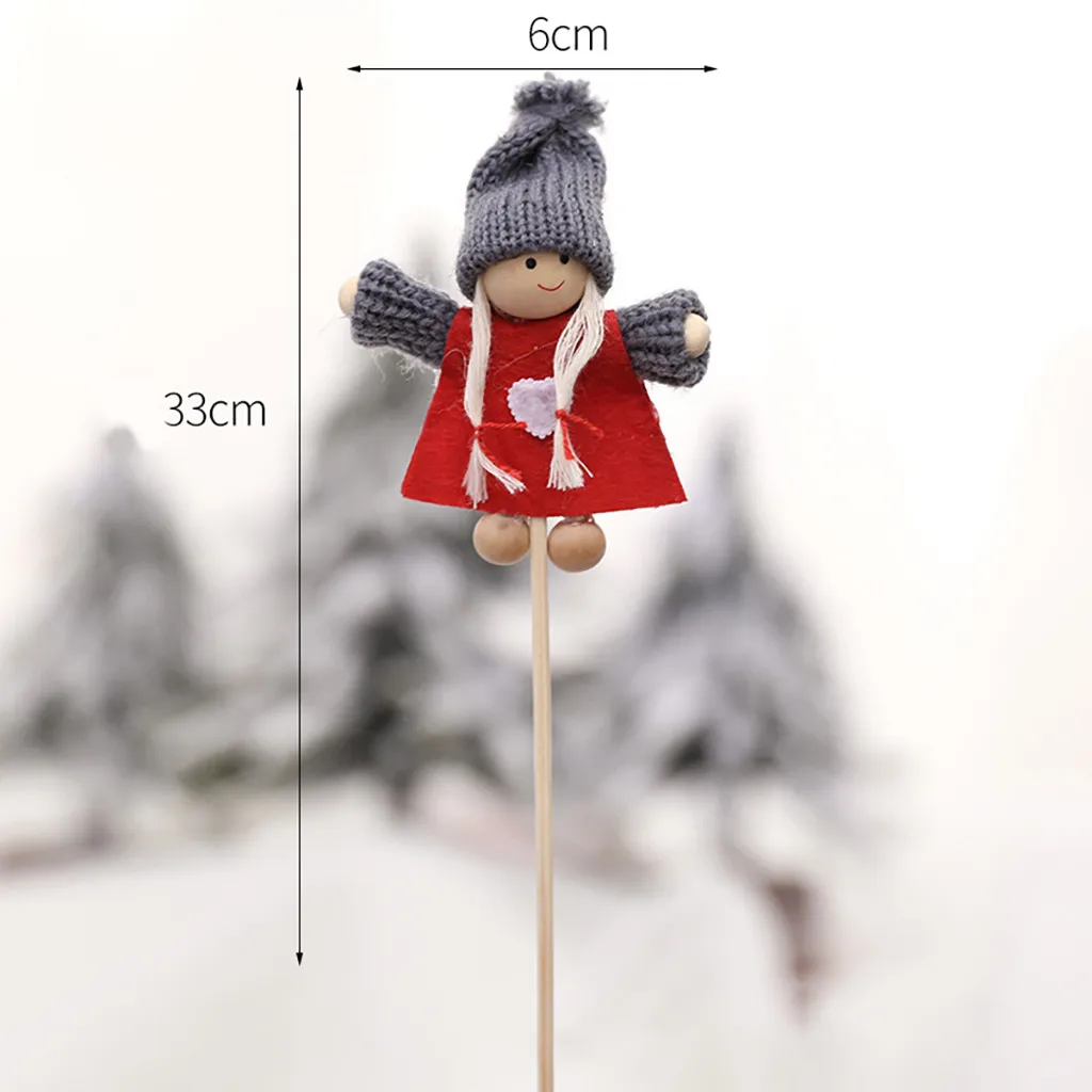 Рождественские игрушки для кукол Санта Клаус Снеговик Лось Рождественская елка