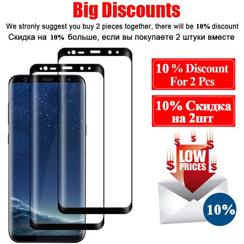 3D Защитное стекло для Samsung Galaxy Note 8 S8 9 S9 Plus Защитная пленка экрана Note8 s лист Note9 Samsang