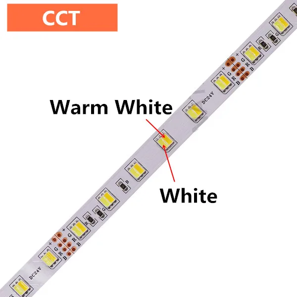CCT 5050 RGB Светодиодная лента 60 Светодиодный s/m RGBW RGBWW RGB CCT белый теплый белый светодиодный свет водонепроницаемый 12 В светодиодный свет для дома - Испускаемый цвет: CCT