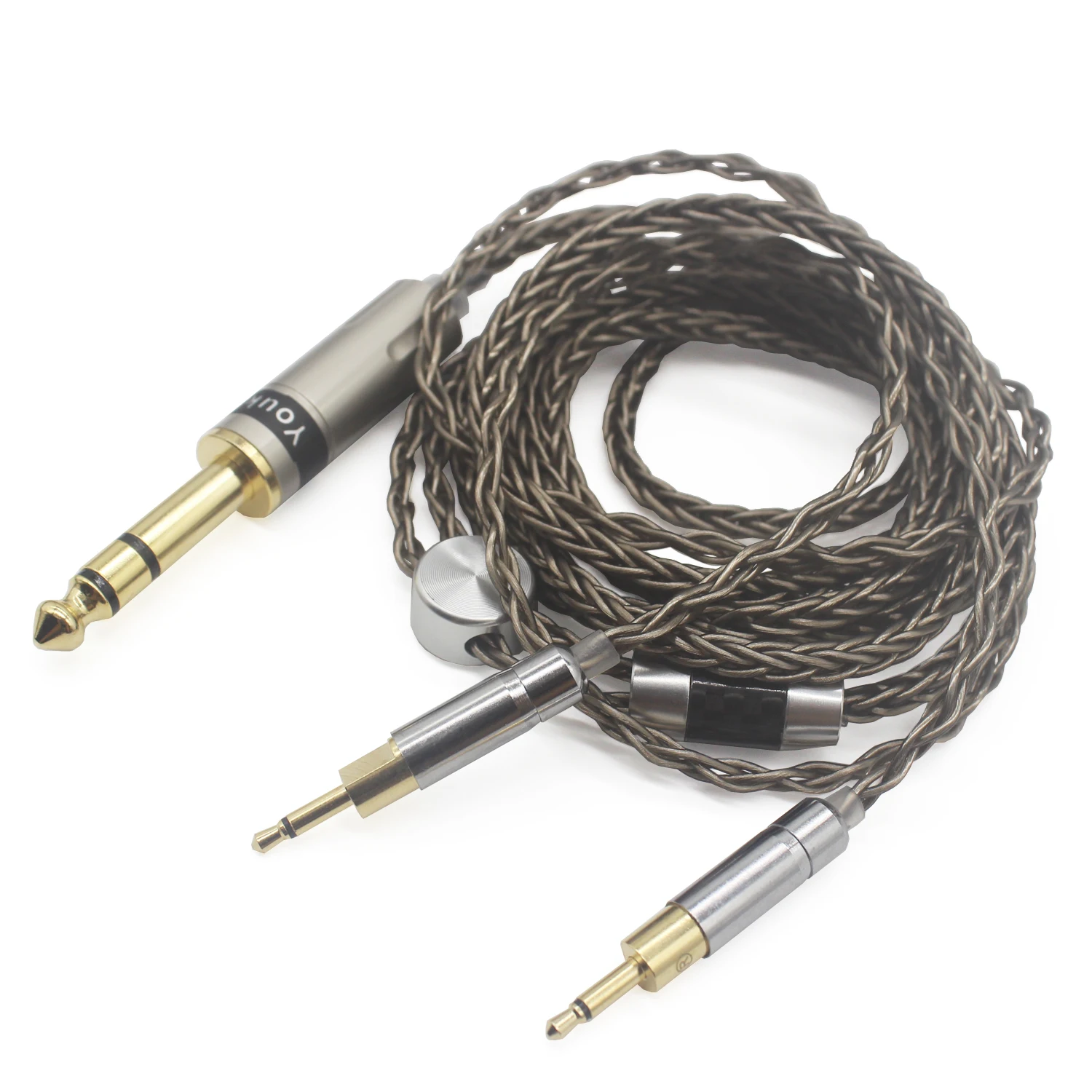 Youkamoo 6 35 мм кабель для наушников совместимый с наушниками Sennheiser HD700 HD 700 8-ядерный посеребренный | Отзывы и видеообзор