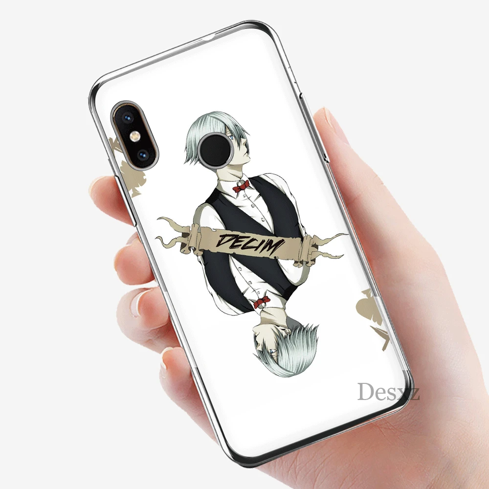 Mobile Phone Case For Xiaomi Redmi Note 7 8 8T 6 5 Pro 4 4X 5A Cover Protection Dekim Death Parade | Мобильные телефоны и