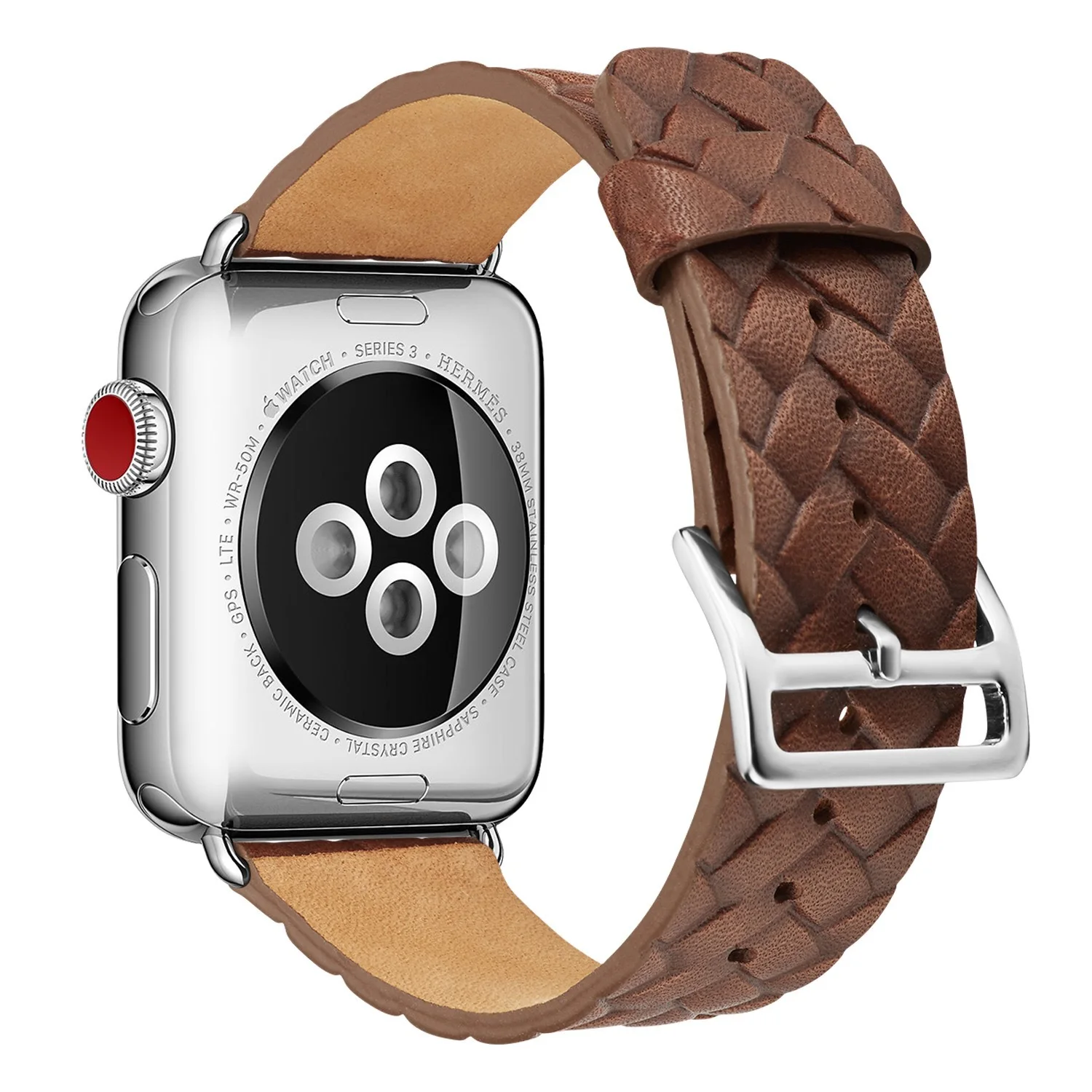 3 Color Hot Sell Leather Watchband for Apple Watch Band Series 3/2/1 Sport Bracelet 42 mm 38 Strap For iwatch 4 | Наручные часы