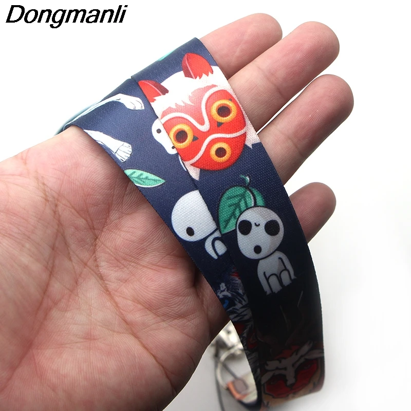 

PC154 Wholesale 20pcs/ Lot Girl Cartoon Cool Lanyards For Keychain ID Card Pass Gym Mobile Phone USB Badge Holder